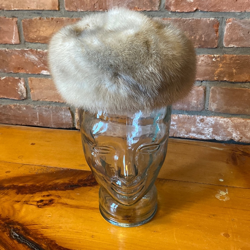 Vintage fur hat. Excellent condition, made in Canada.